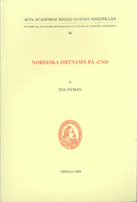 Nordiska ortnamn på -und