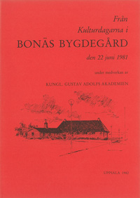 Från Bonäs bygdegård, Kulturdagar 1982