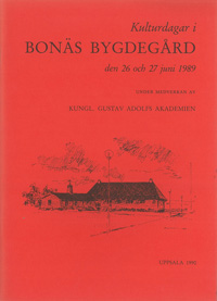 Från Bonäs bygdegård, Kulturdagar 1990
