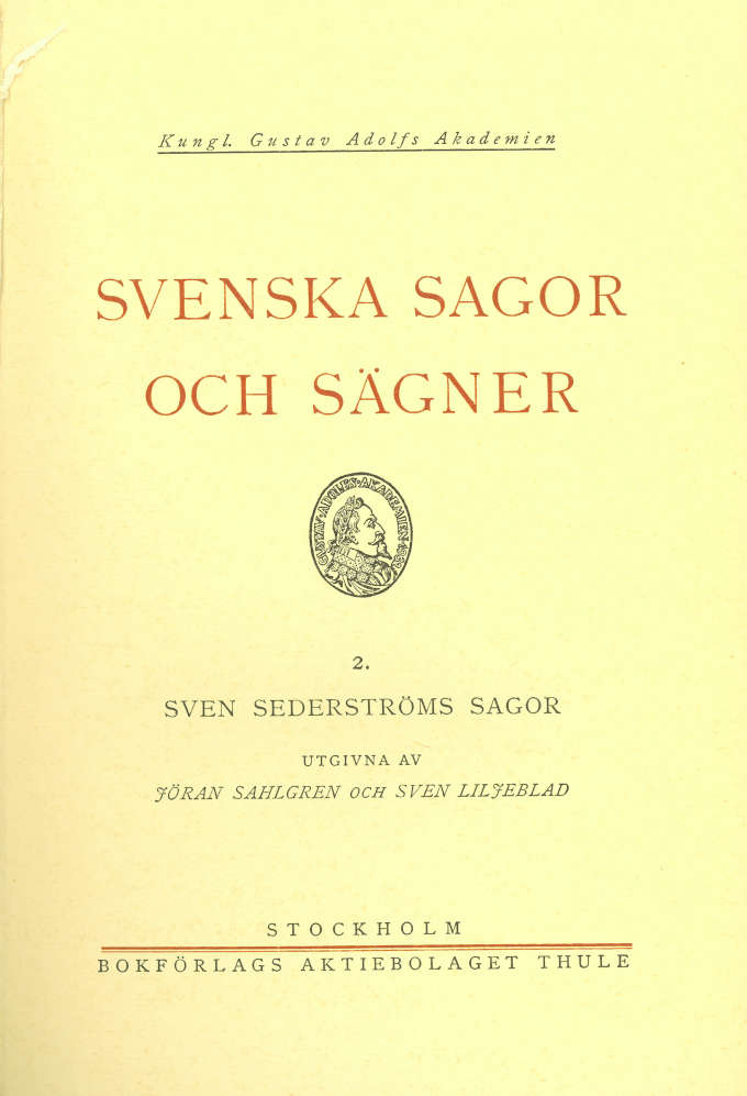 Sven Sederströms sagor