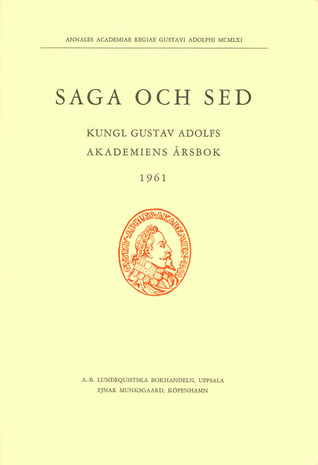 Saga och sed 1961