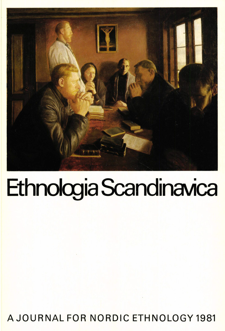 Ethnologia Scandinavica 1981