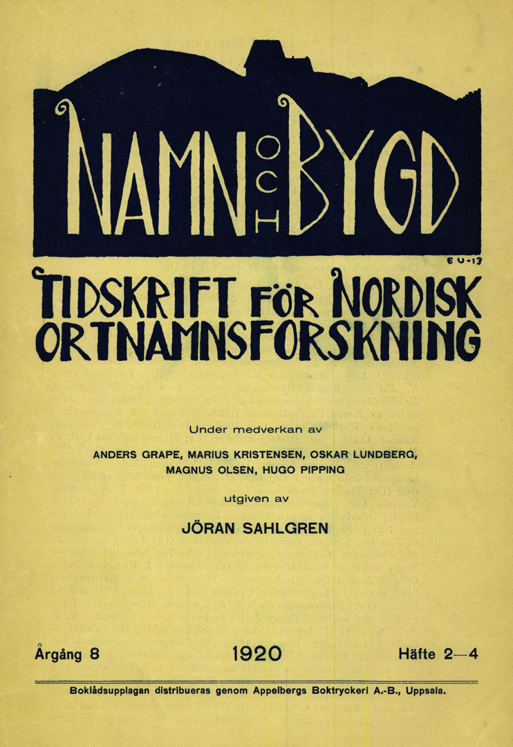 Namn och bygd 1920 häfte 2-4