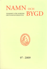 Namn och bygd 2009