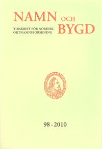 Namn och bygd 2010