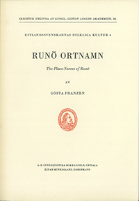 Runö ortnamn