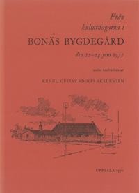 Från Bonäs bygdegård, Kulturdagar 1970