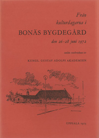 Från Bonäs bygdegård, Kulturdagar 1973