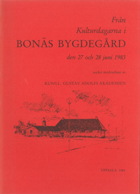 Från Bonäs bygdegård, Kulturdagar 1984