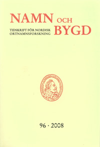 Namn och bygd 2008