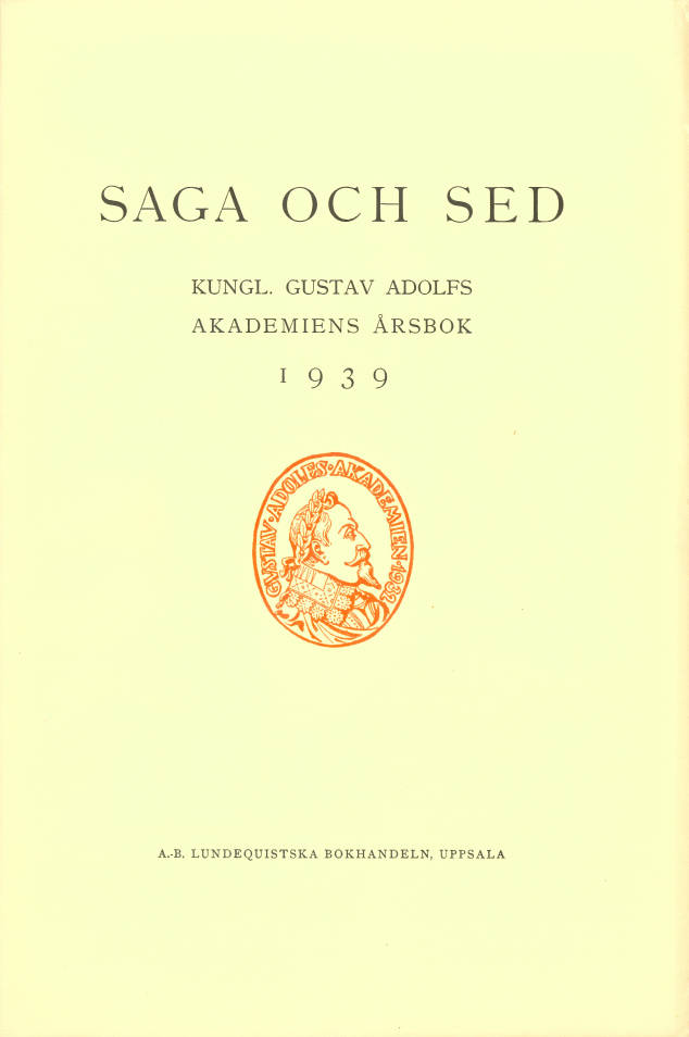 Saga och sed 1939