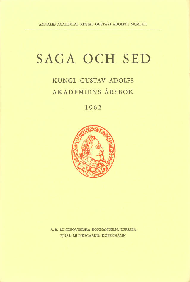 Saga och sed 1962