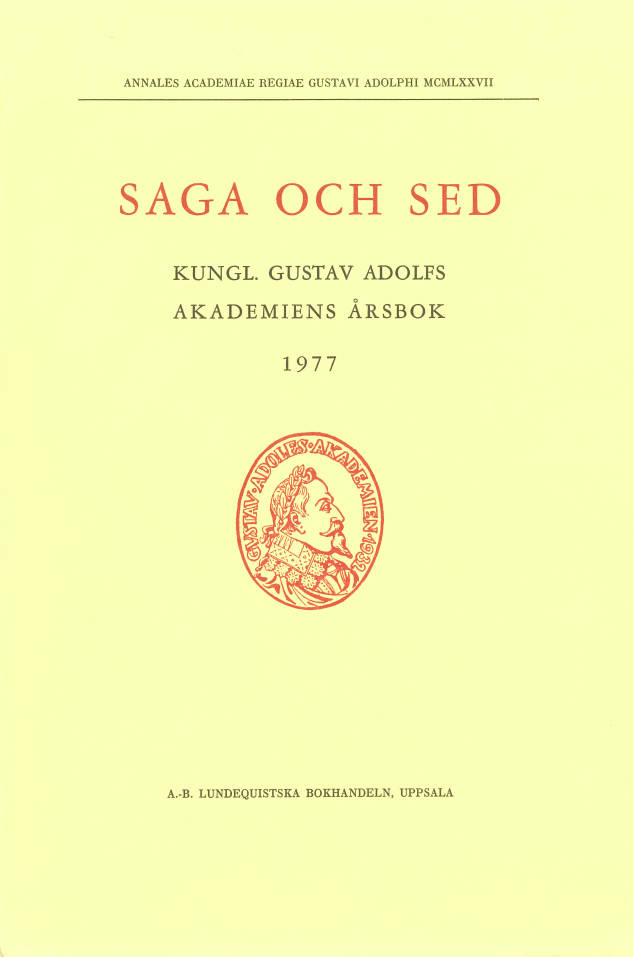 Saga och sed 1977