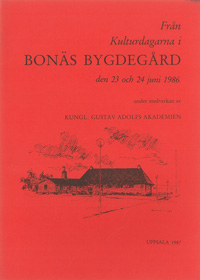 Från Bonäs bygdegård, Kulturdagar 1987