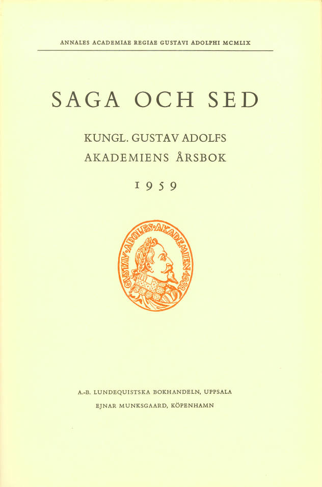 Saga och sed 1959