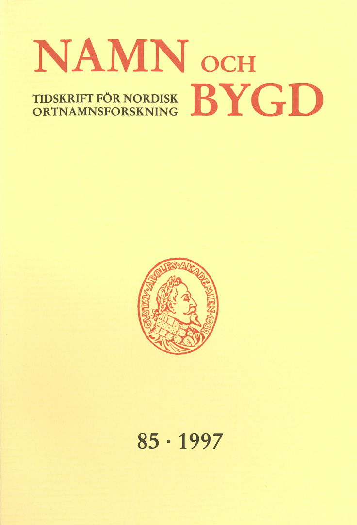 Namn och bygd 1997