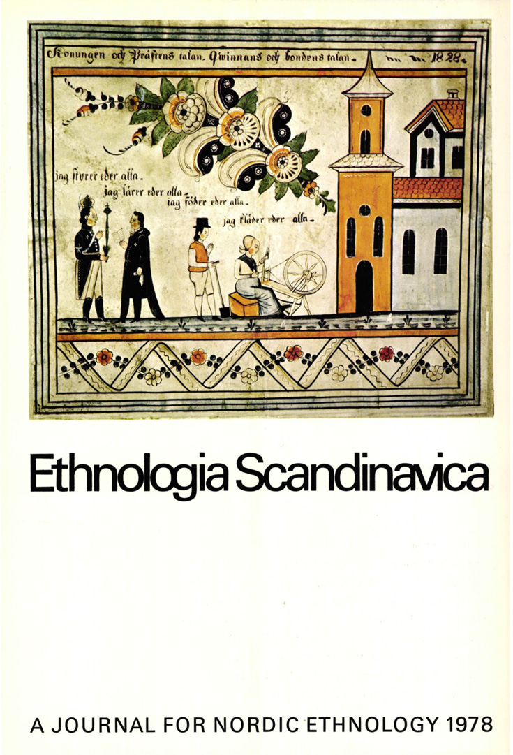 Ethnologia Scandinavica 1978