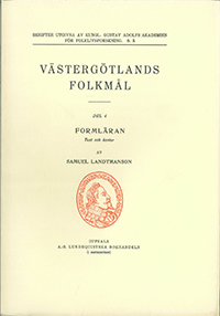 Västergötlands folkmål del 4