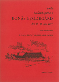 Från Bonäs bygdegård, Kulturdagar 1978