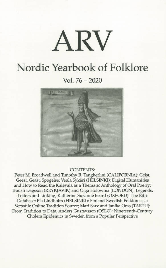 Arv - Nordic Yearbook of Folklore Vol. 76 - 2020