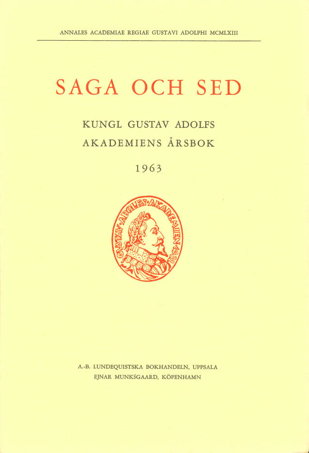 Saga och sed 1963