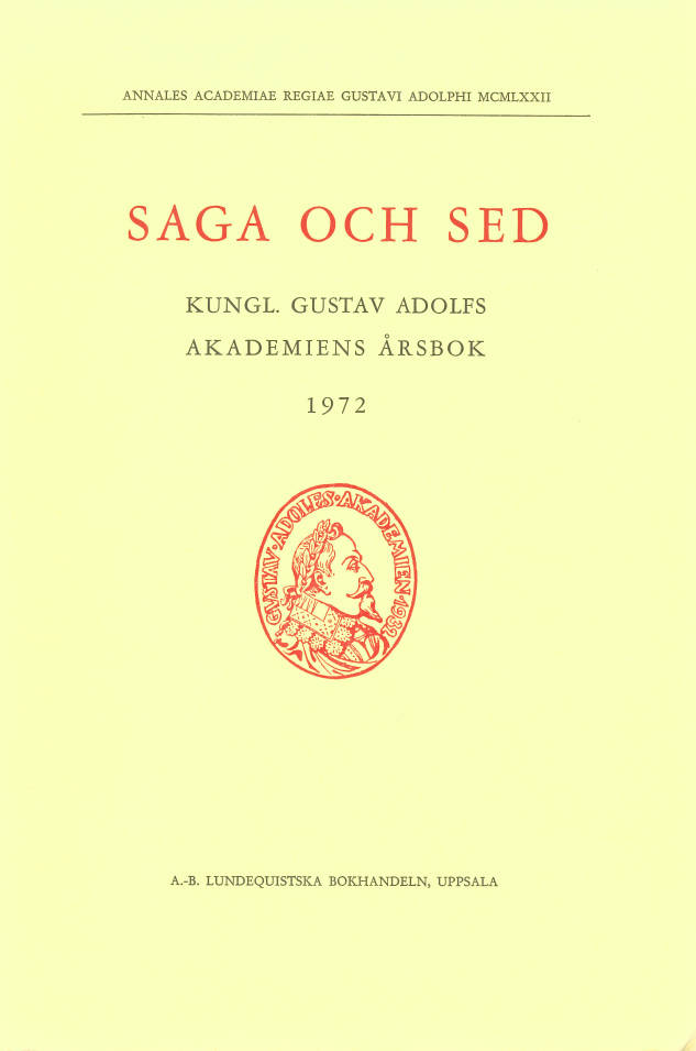 Saga och sed 1972