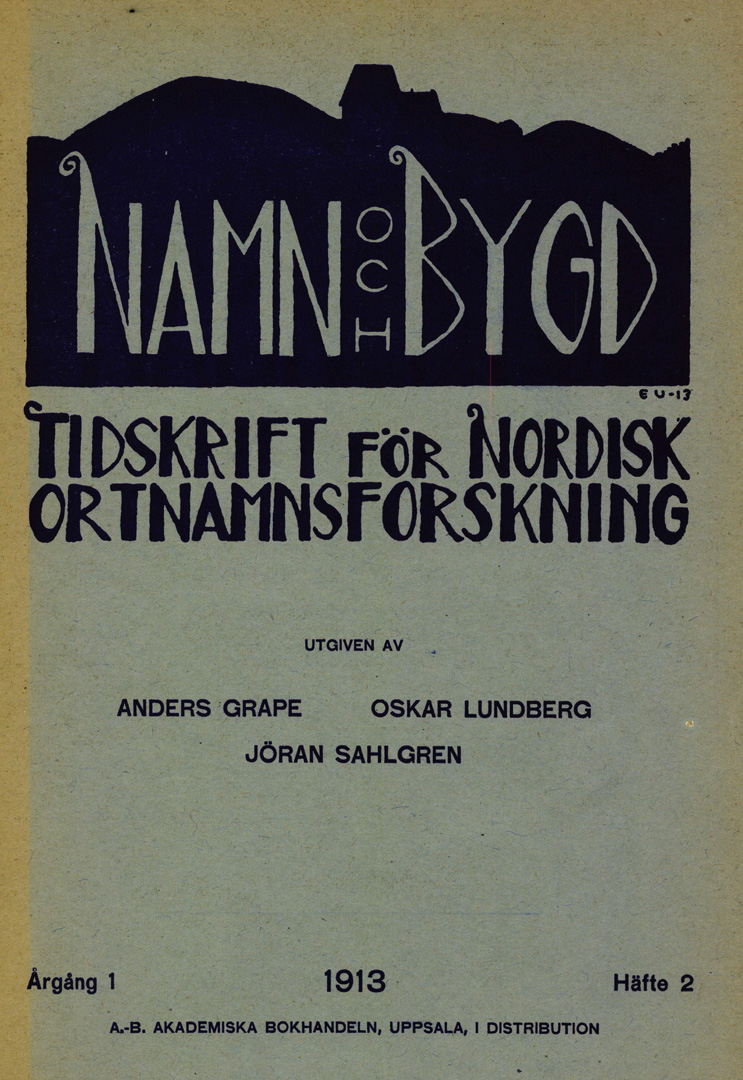 Namn och bygd 1913 häfte 2